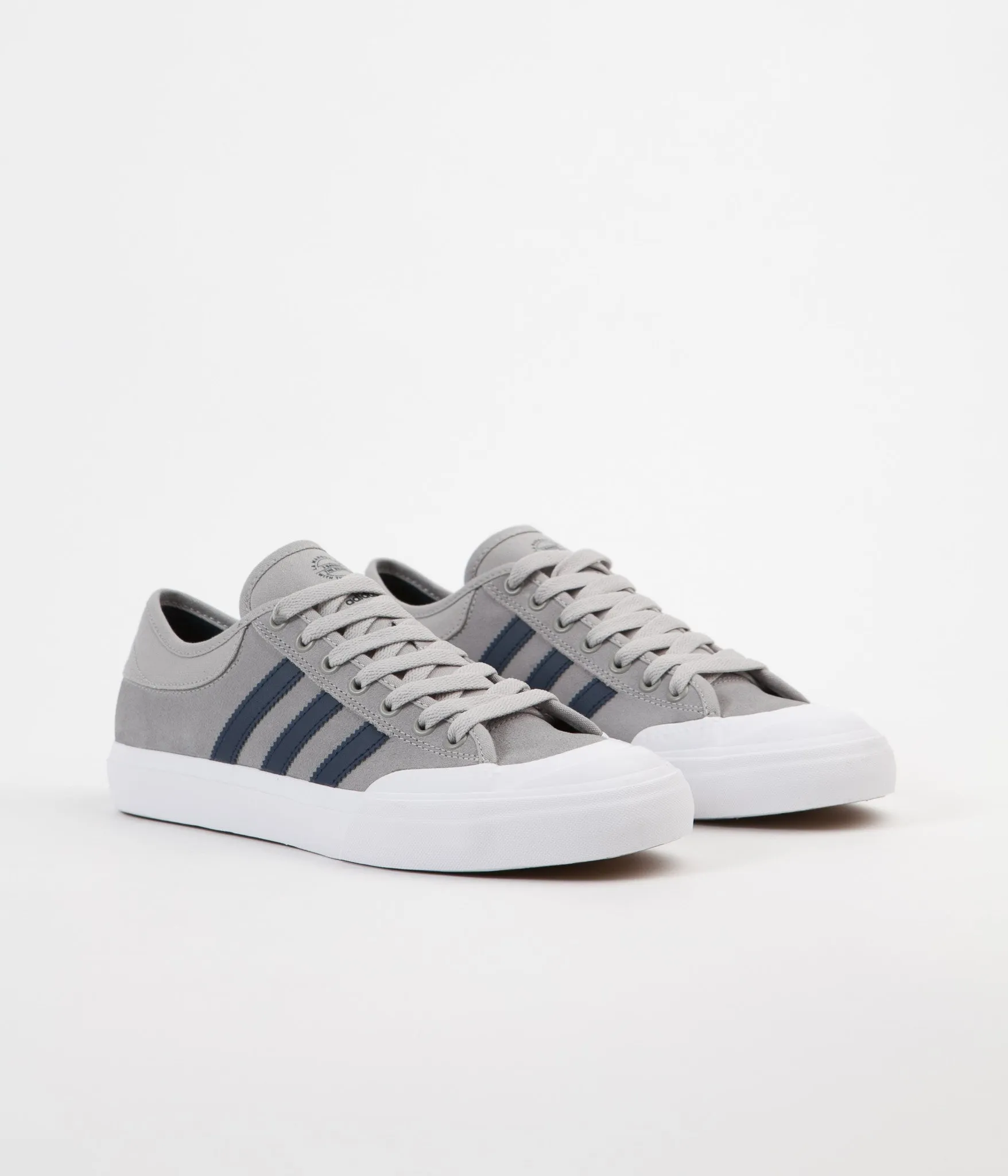 Adidas Matchcourt Shoes - Solid Grey / Collegiate Navy / White