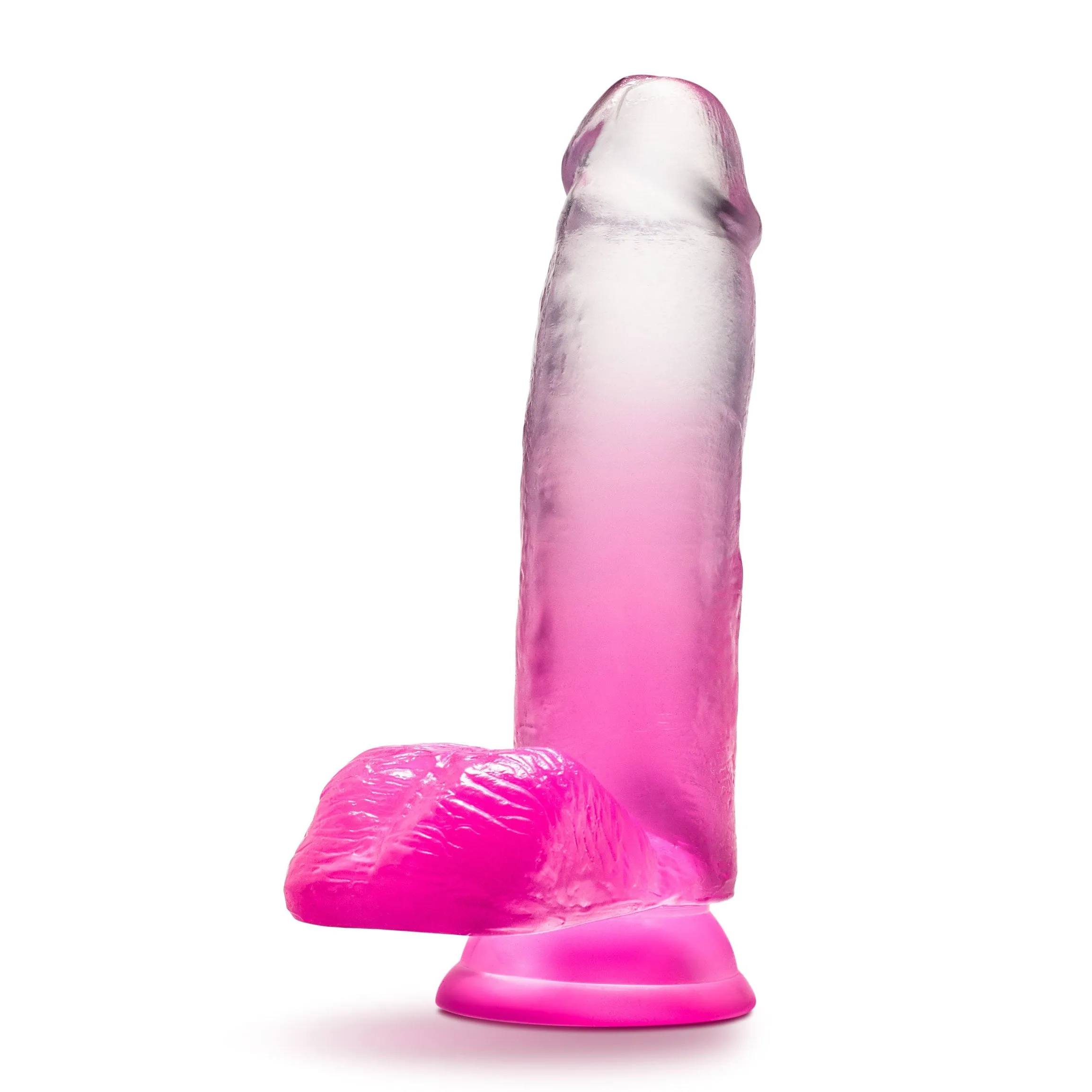 B Yours - Sugar Magnolia - 7 Inch Dildo - Fuchsia