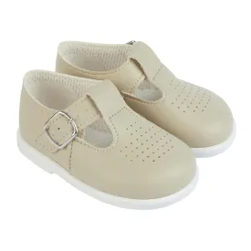 Baypods Beige First Walker Shoes