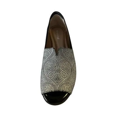 BeautiFeel Rhea 2261 Black/White Mosaic Women's Loafers