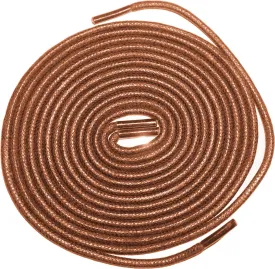 [British Tan] - Round Waxed Cotton Shoelaces