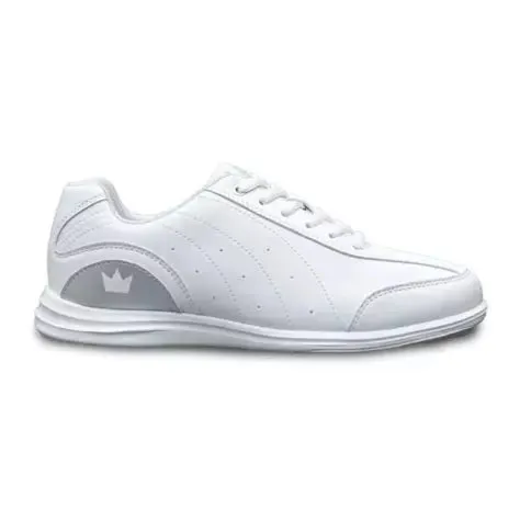 Brunswick Youth Mystic Women's Bowling Shoes White/Silver