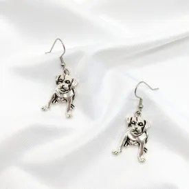 Bulldog Earrings