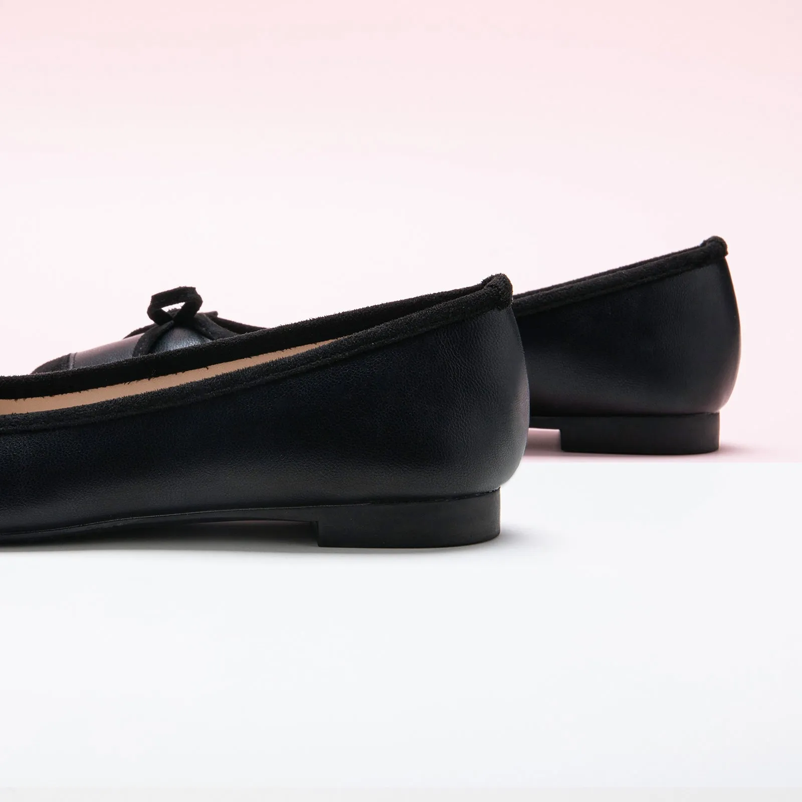 Cap-Toe Ballet Flats (Elena)