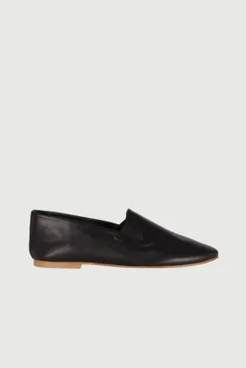 Cleo Loafers in Black Leather