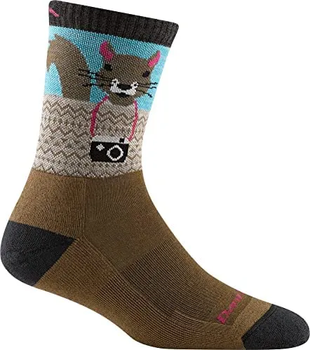 Darn Tough - 5001 Women's Hiker Critter Club Micro Crew Sock Lightweight with Cushion