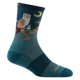 Darn Tough Women's Critter Club Micro Crew Lightweight Hiking Sock - Teal