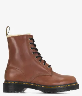 Dr. Martens 1460 Serena Faux Fur-Lined Leather Boots - Women