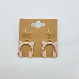 Enamel Clip On Earrings