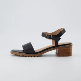 Flynn One Band Block Heel Sandal