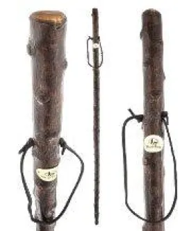 Genuine Blackthorn Hiking Staff w/ Leather Strap