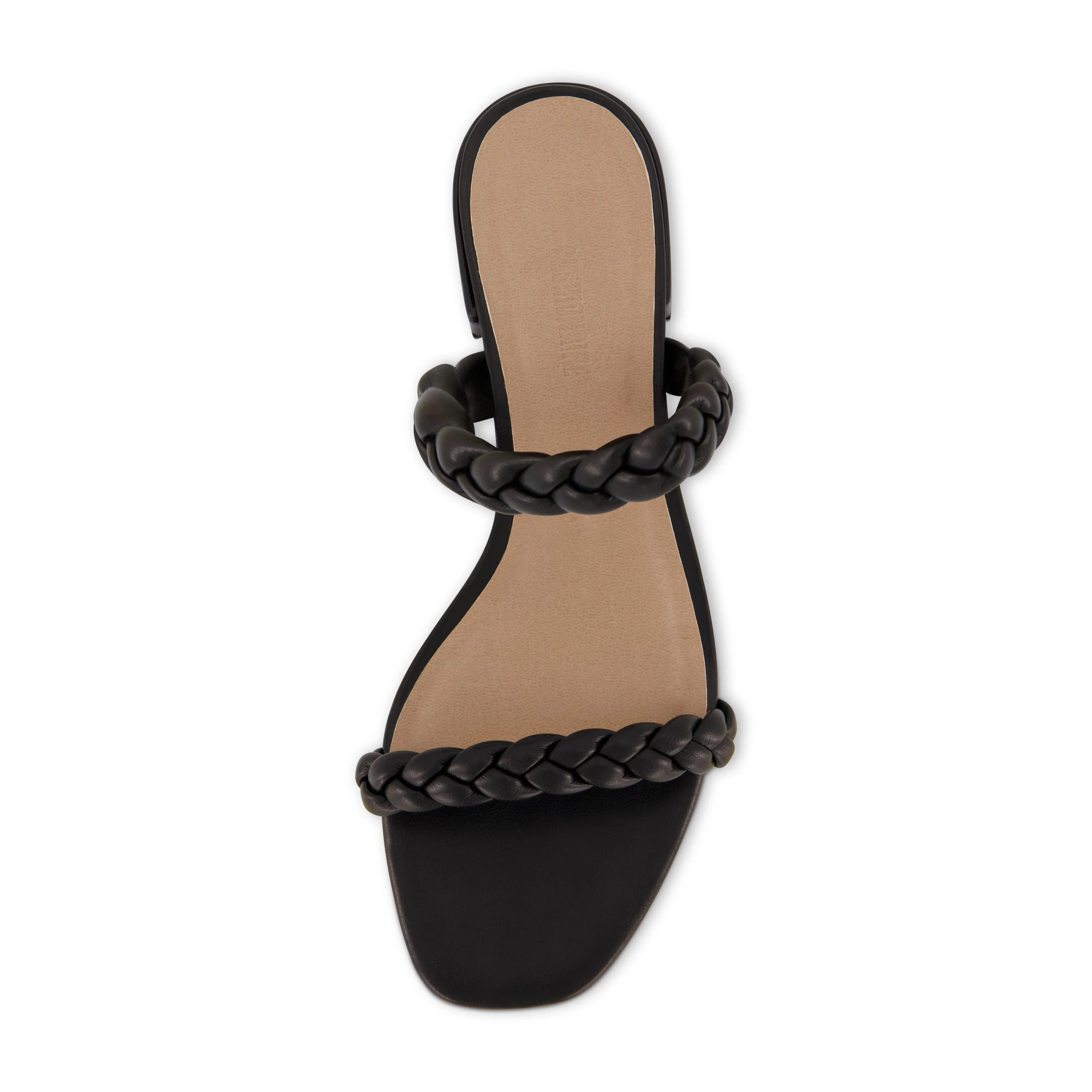 Neptune Braided Two Band Block Heel Sandal