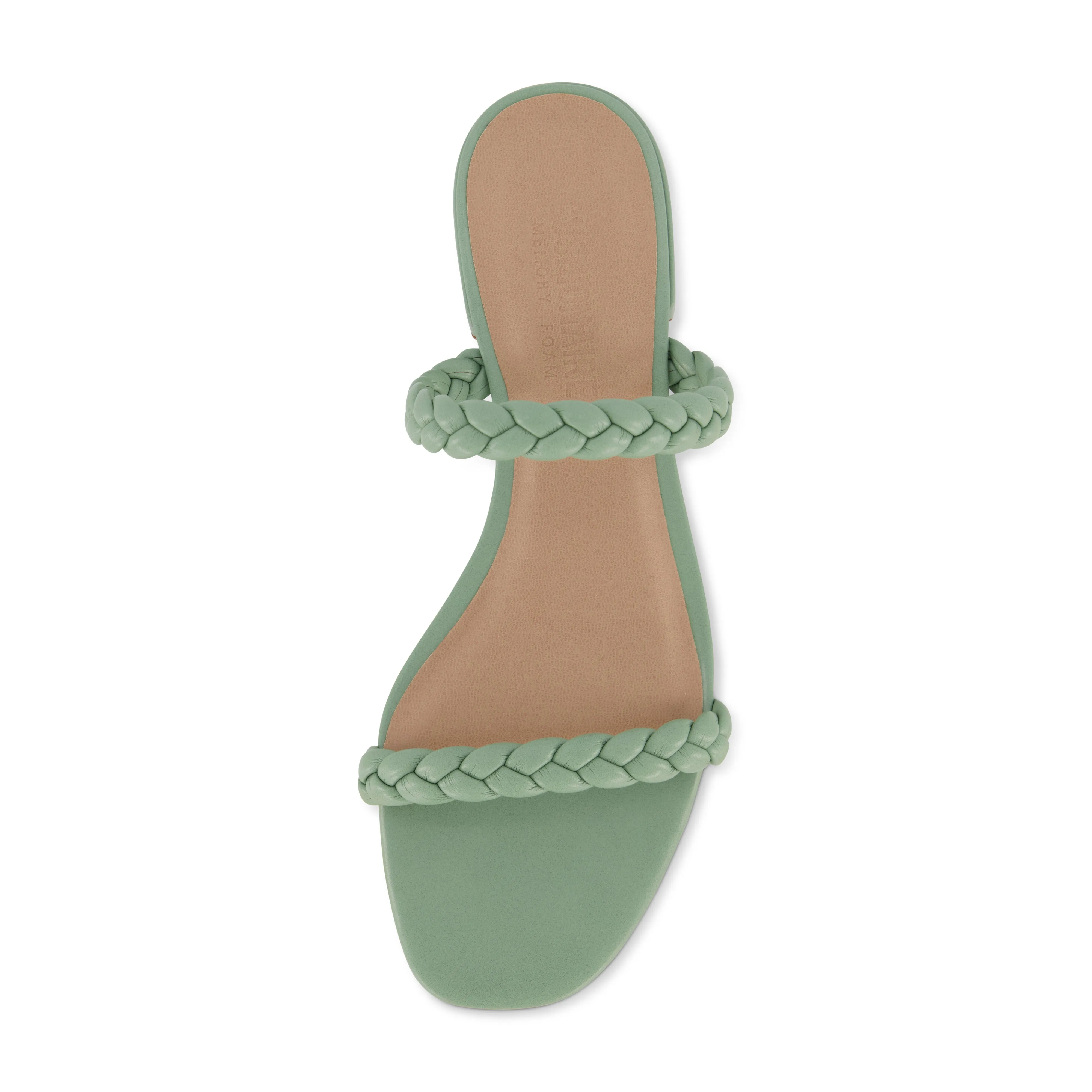 Neptune Braided Two Band Block Heel Sandal