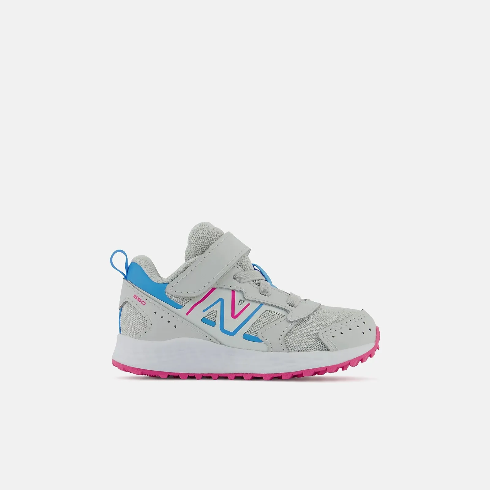 New Balance Fresh Foam 650 Bungee Lace w. Top Strap Grey / Pink