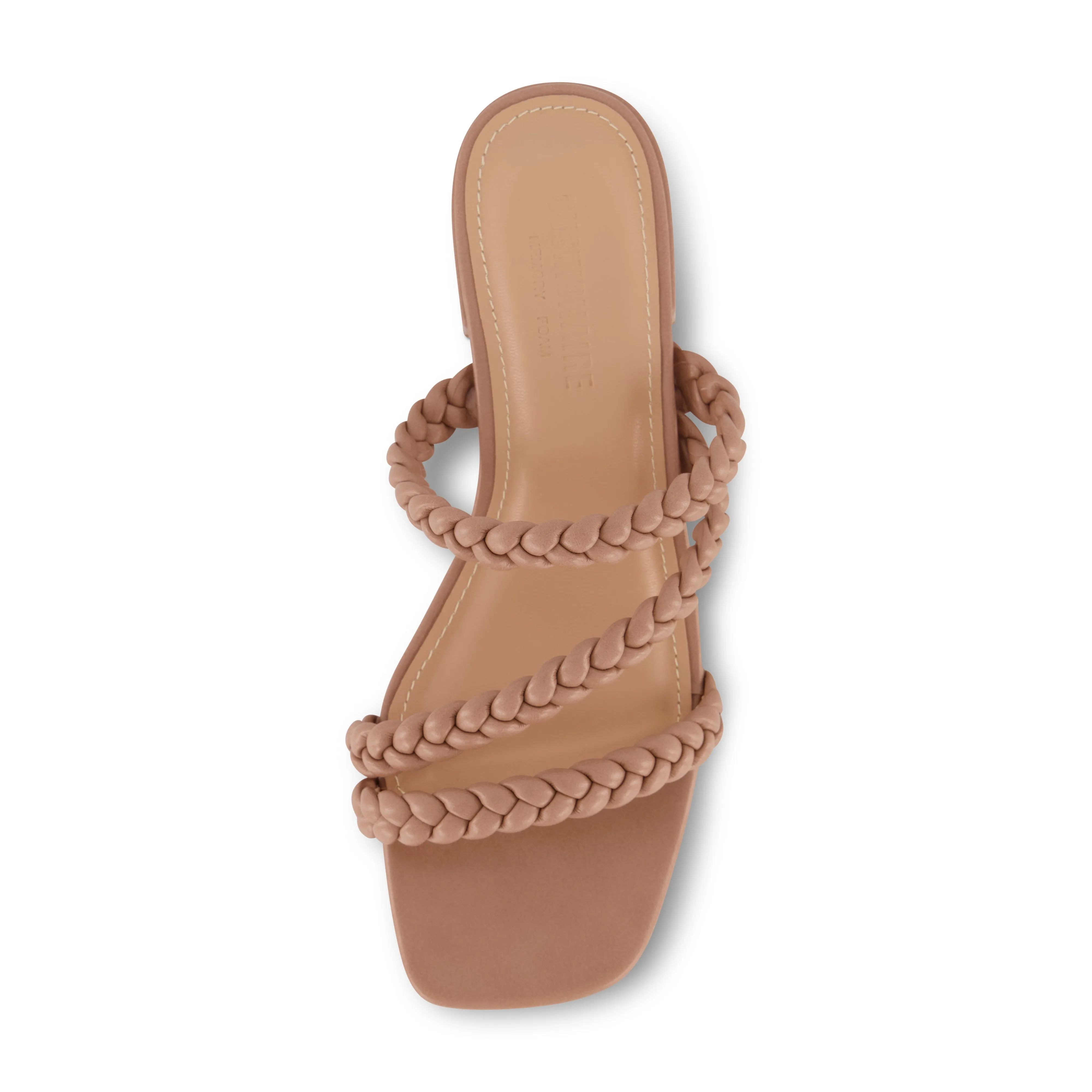 Newton Braided Block Heel Sandal