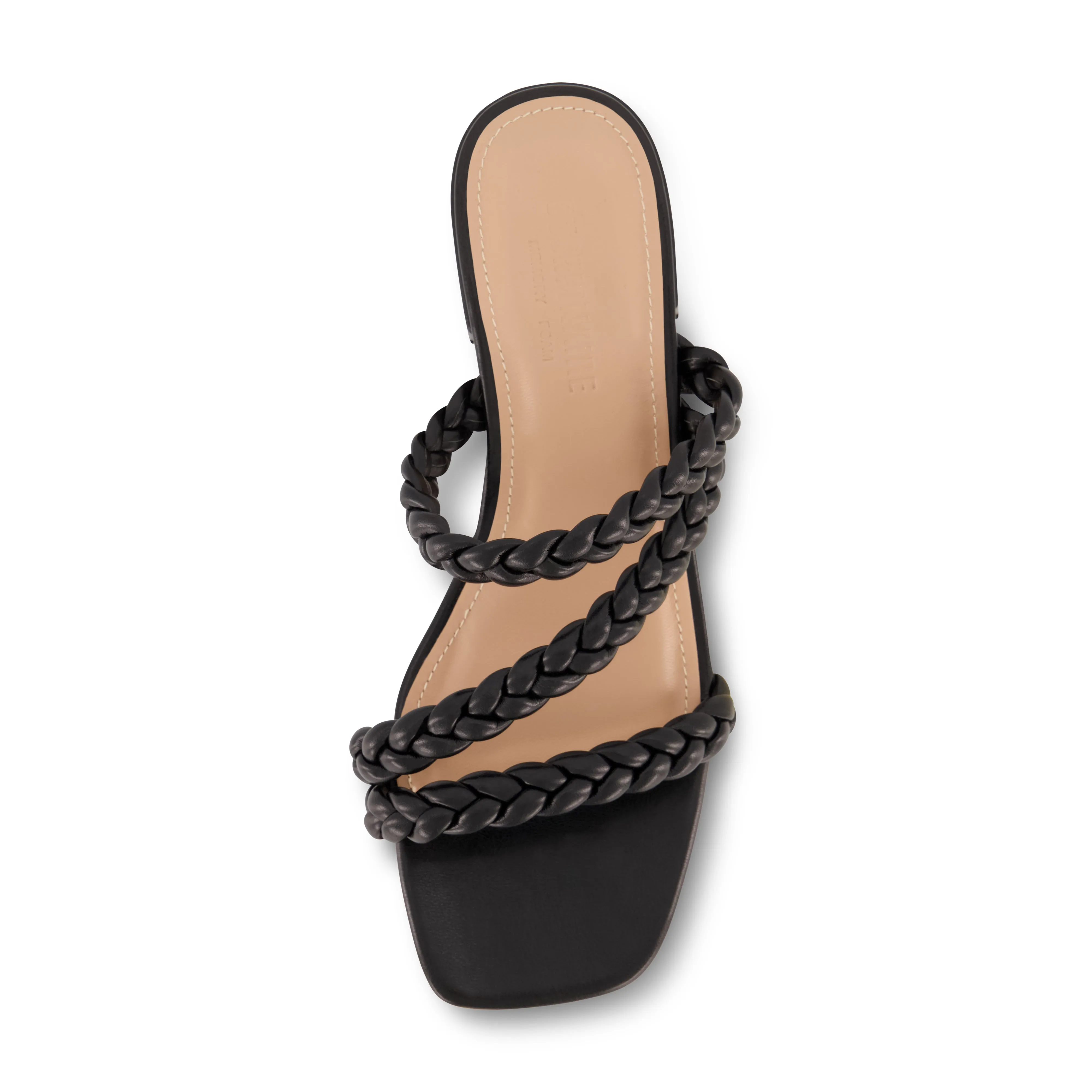 Newton Braided Block Heel Sandal