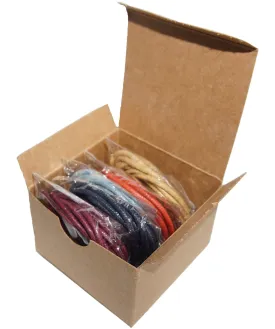 [Pandora Gift Box of 5] - Round Waxed Cotton Shoelaces