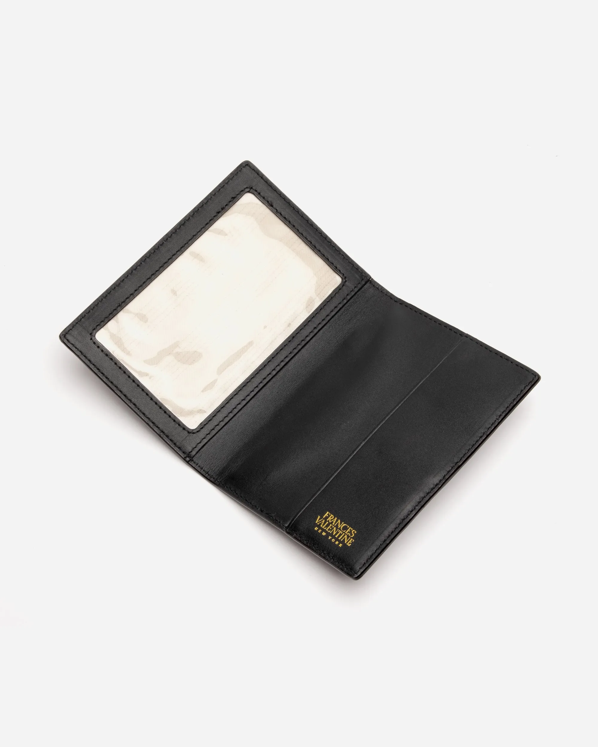 Passport Holder Black