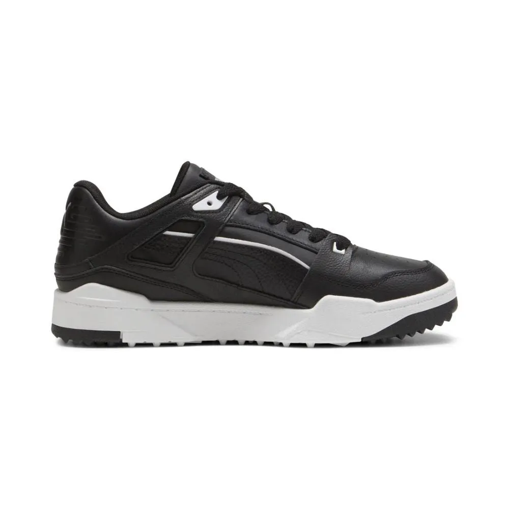 Puma Men's SLIPSTREAM G Spikeless Golf Shoes - Puma Black/Puma White