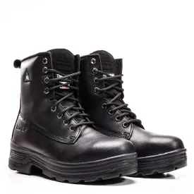 Royer Men's 2-Density Black 8" Work Boot 4001DD