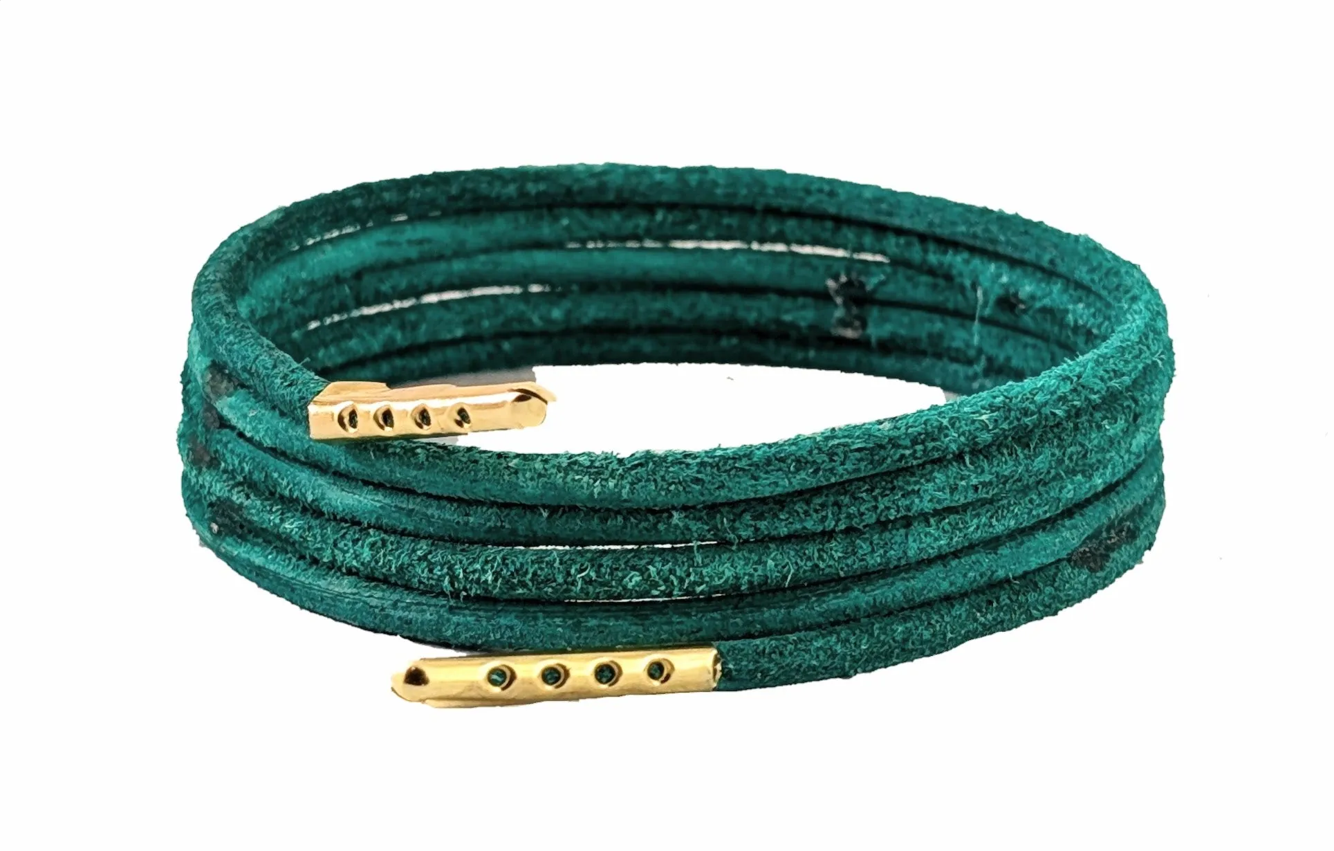 Shoelaces and Boot Laces Green 3 mm Round