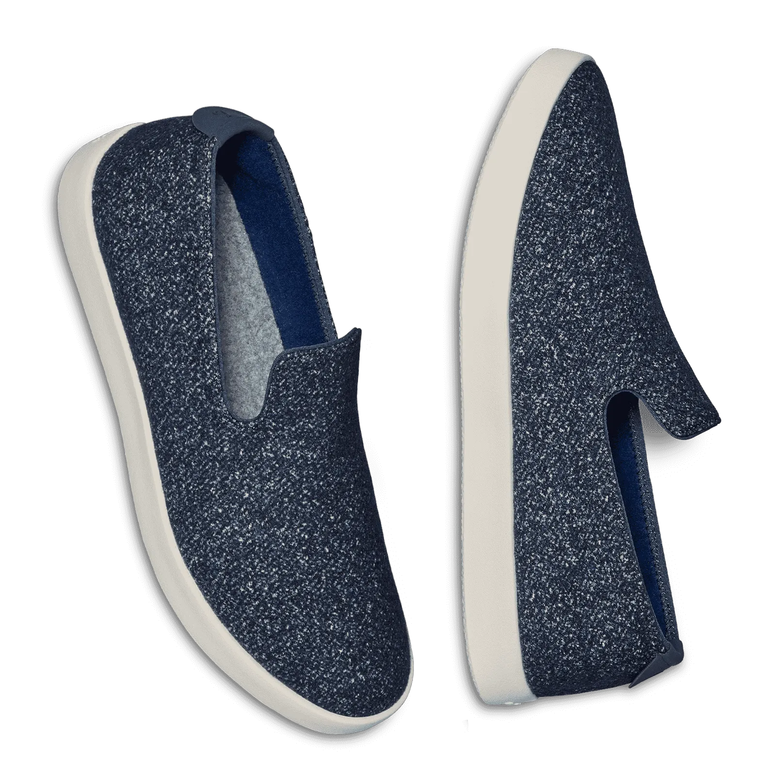 Women's Wool Loungers - Blue Ridge (White Sole)